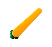 ccuzs Carrot Glove Dispenser, Wall Mount Glove Storage Station in Fun Cartoon Shape, Stable Organizer for Kitchen, Bathroom, Lab, Restaurant and Medical Use 7.87x0.98in