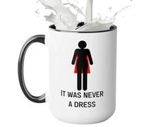 ccuzs Ceramic Coffee Mug - High Definition Print Vibrant Inspirational Drinking Cup | Ceramic Tea Milk Water Juice Mug Stylish Daily Use for Home, Dorm, Hotel, Apartment, Party or Office