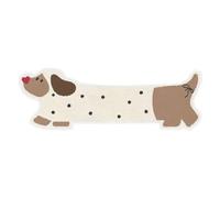 ccuzs Dachshund Design Door Mat, Irregular Shaped Doormat, Washable Dachshund Rug for Living Room, Decorative Dachshund Front Door Mat 40×120cm for Living Room, Bedroom, Decoration