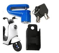 ccuzs de disque de moto, de frein à disque de moto,Bloc de scooter électrique avec serrure de roue pour scooter en acier allié - Bloc de frein à disque pour vélo