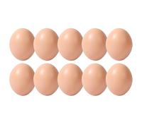 ccuzs Decorative Egg Models, Funny Egg Model Set, Pretend Play Toys, Portable Simulation, Easter Decorations, Colorful Designs, 10-Piece, Perfect for Home, Studio, and Kids Playtime