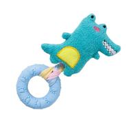 ccuzs Dog Chew Toy - Plush Squeaky Soft Teething Cleaning | Fetch Play Pet Toy Bite Resistant for Small Medium, Breeds, Indoor Outdoor, Home, Park, Walking, Beach, Garden Or Backyard