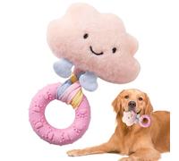 ccuzs Dog Chew Toy - Plush Squeaky Soft Teething Cleaning | Fetch Play Pet Toy Bite Resistant for Small Medium, Breeds, Indoor Outdoor, Home, Park, Walking, Beach, Garden Or Backyard