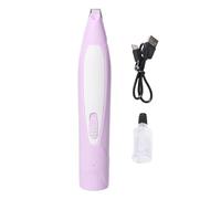 ccuzs Dog Paw Trimmer, Silent Pad Grooming Tool for Small Pets, LED Light Hair Cutter, Low-Vibration Shaver for Dogs and Cats, Safe Compact Clipping Device, 6,3 x 0,98 in