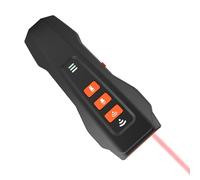 ccuzs Dressage de chien à ultrasons, contrôle des aboiements rechargeable, outil professionnel de dressage de chien longue portée avec lumière clignotante pour méthodes de contrôle des aboiements