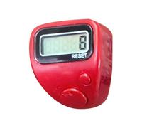ccuzs Finger Counter - Clicker Ring Five Digital Display Silent Tally Counter | Handheld Wearable Counting Device Design Portable for Golf Fishing, Knitting, Crochet, Hiking, Training Sports