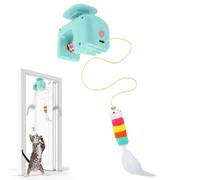 ccuzs Hangable Pet Toys - Portable Cat Electric Toy ¦ Kitten Training Toys for Training Boredom Relief Use, Smart Kitten Electric Toy, Pets Interactive Game, Interactive Cat Game for Fun Engagement