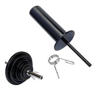 ccuzs Heavy-Duty Weight Loading Pin for Strength Training, Weight Stack Extender, Home Gym Barbell Plate Add- for Weightlifting Fitness Equipment, 0.31x4.33/0.39x4.33 inches