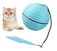 ccuzs Interactive Cat Ball Toy, Rechargeable Self-Rolling Cat Toy, Automatic Pet for Small Medium Large Cats, Fun Movement, Rechargeables Design (1 Pack), for Indoor 6,6 x 6,6 cm