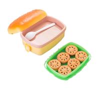ccuzs Leakproof Pack Lunch Box - Stainless Steel Lunch Containers ¦ Adult Lunchbox for Students Adults, Food Container with 3 Divided Compartments, Meal Prep Container, Box Deal for Workplace School