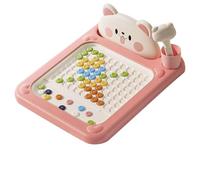 ccuzs Magnet Drawing Board - Portable Magnetic Pad with Pen | Educational Travel Doodle Toy Reusable Writing Learning for Boys Girls, Preschool, Classroom, Car Or Travel Activity