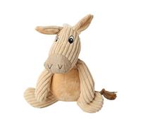 ccuzs Outdoor Play Dog Toy, Easy to Clean Stuffed Plush, Durable Chew Toy, Shape Design 15,75 x 12,6 Inches for Solo Chewing Time, Safe and Fun Pet Supplies (Brown)