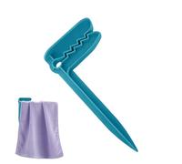 ccuzs Picnic Blanket Stake - Windproof Sand Clamp | Beach Blanket Clip Set Bright Color Secure Fixing Design Anti Slip Outdoor Holder for Travel, Camping, Beach, Sunbathing Or Picnic Use