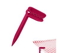 ccuzs Picnic Blanket Stake - Windproof Sand Clamp | Beach Blanket Clip Set Bright Color Secure Fixing Design Anti Slip Outdoor Holder for Travel, Camping, Beach, Sunbathing Or Picnic Use