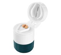 ccuzs Pill Organizer Travel, Medicine Case with Pill Cutter, Portable High-Efficiency Container for Pills, Medications & Suppléments, Multiple Functions, Pp Material