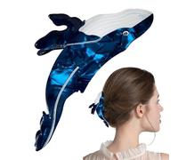 ccuzs Pinces à cheveux,Clips de griffe de baleine pour cheveux épais - Pinces à cheveux en acétate de cellulose pour femmes et filles à la mode pour les fêtes, les rendez-vous, les rencontres, les