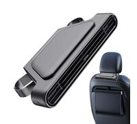 ccuzs Portable Fan Rechargeable - 3-Mode Quiet Double Turbine | Car Cooling Fan Vehicle Accessories for Sedan, Van, Vehicle Automotive, Taxi Interior, Daily, Travel or Road Trip