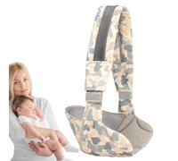 ccuzs Porte-bébé, bandeau porte-bébé | 1 pour à l'épaule - sûr et confortable, design à 1 épaule avec tissu fantaisie et respirant pour de 20 kg