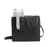 ccuzs Sling Water Bottle Bag, Portable Bottle Carrier Sleeve Pouch, Adjustable Bottle Pouch Holder, Convenient Outdoor Water Holder for Women, Adult, Home, Travel, School, Shopping (Multicolor)