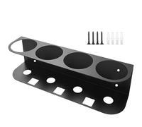 ccuzs Spray Bottles Holder, Bottle Organizer for Car Detailing, Heavy Duty Wall Mount Holder, Steel Holder for All Purpose Use, Garage Spray Bottle Organizer for All Purpose At Garage And Home