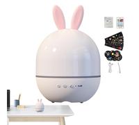 ccuzs Star Projector Lamp, Rabbit Starry Lamp, Projection Nightlight, Adjustable Star Lamp with Brightness and Starry Projection for Living Room, Bedroom, or Work Area (1 Piece)