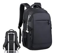 ccuzs Travel Laptop Backpack, Large Capacity Business Bag, Water Resistant Oxford Cloth Laptop Compartment, Usb Charging Port Ideal for Daily Use, 18.11x12.2x8.66 Inches, Single Attribute,