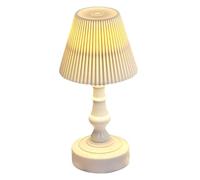 ccuzs Vintage Table Lamp, Unique Crystal Nightstand Light With Soft Ambient Glow And Portable Design, Artistic Attention, Crafted With Pp Material, 2,56 x 5,31 pouces