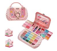 ccuzs Washable Kids Makeup Kit, Play Makeup Sets, Makeup Kit for Girls, Kids Makeup Set, Girls Play Makeup, Play Makeup with Mirrors, Birthday Makeup Kit, Kids Makeup for Parties