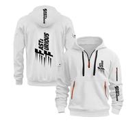 CCVQPF Sweat À Capuche Homme Imprimé F.u.r.IO.u.s F.l.y F.a.s.t Style Streetwear Manches Longues Demi-Zip Idéal pour Le Printemps Et L'automne-BaiSe||m