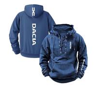 CCVQPF Sweats À Capuche Confortables pour Hommes D.a.c.i.a Pulls Manches Longues Sweat Shirts Manteaux avec Poches Printemps Automne Vêtements-LanS||m