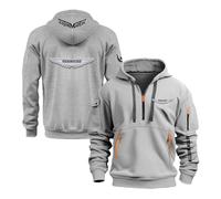 CCVQPF Sweats À Capuche D'entraînement pour Hommes pour A.s.t.o.n M.a.r.ti.n Veste Imprimée Pulls À Capuche Vêtements De Sport À Demi-Zip Manteau À Capuche Sweats-QHS||3XL