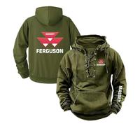 CCVQPF Sweats À Capuche Manches Longues pour Hommes M.A.SS.EY FE.RG.US.on Manteau Sweatshirts Amples Printemps Automne Survêtement Outwear Hauts-SLVS||s