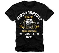 CCXRC T Shirt Khabib Nurmagomedov Sambo Wrestling Fighting Black S