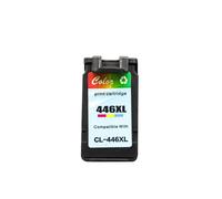 CCXTKENWU Lot de 2 Cartouches d'encre PG-445XL CL-446XL compatibles avec Les Fournitures d'imprimante MX494 MG2440 MG2540 MG2940 MG2942 pour numéro de pièce PG445 CL446(Color)