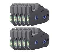 CCXTZC Cartouche d'encre LB-200BK MK-RS100B PT-200BK 5 10 pièces Compatible avec Mk2600 Mk1100 Mark 1 Pro M-11C M-1STD(10PCS LB-200BK)