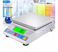CCYENG Balance de Laboratoire numérique de précision, 0,1 g, avec Fonction de comptage, pour Bijoux, 10 kg/0,1 g (5 kg/0,1 g).