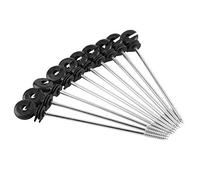 CCYLEZ 100 Pieces Clôture électrique Isolateurs, Anneau en Plastique
