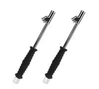 CCYLEZ 2pcs Gonfleur de Pneu Voiture Tige Double Tête Embout d'air