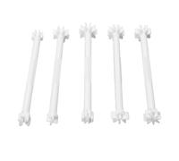 CCYLEZ 5pcs Outils Floraux de Fleurs, Stylos à Peinture à Points de Fleur, 10 Formes de Pétale en Relance Outils avec une Poignée Ergonomique pour le Point-volet de Bricolage