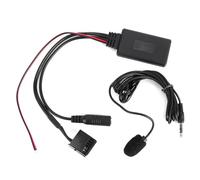 CCYLEZ Adaptateur de Câble Bluetooth AUX-in pour Voiture avec Microphone pour Appels Mains Libres, Compatible avec 6000CD, Installation Facile, 100% Neuf