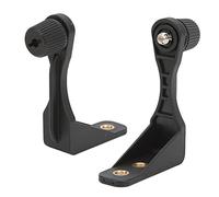 CCYLEZ Adaptateur de Montage pour Trépied Binoculaire, Support de Montage en Forme de L pour L'observation des Oiseaux, Taille Standard 1/4", Support Adaptateur pour Trépied Binoculaire Stable