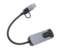CCYLEZ Adaptateur USB vers Ethernet Multi-Plateforme Compatible 2,5 Gbps LAN RJ45 Adaptateur Réseau Ethernet pour OS X iOS Plug and Play Commodité