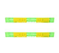 CCYLEZ Barrière de Porte Coulissante pour Abeilles, Conception à Double | Matière plastique, largeur 4 cm, installation facile, contrôle d\'entrée apicole