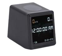 CCYLEZ Bitcoin Lottery Miner, Horloge Numérique WiFi BTC Mining avec Affichage de la Température et de l'humidité, pour L'exploitation Minière en et Le Bureau à Domicile (Black)