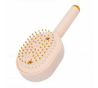 CCYLEZ Brosse à Vapeur électrique, Soin Fil pour Cheveux Emmêlés | Brume hydratante, nettoyage facile, adapté aux voyages, coussin moelleux, démêlant