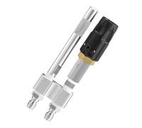 CCYLEZ Buse M5 de Pointe en Acier Inoxydable avec Connecteur 1/4 Pouces, Buse de Savon à Longue Portée de Lave-Pression, 3-7 Gpm 1000-4050psi 1/4 Pouce Connexion Rapide pour