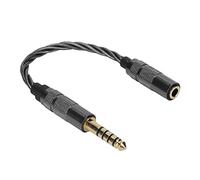 CCYLEZ Câble Adaptateur Mâle équilibré 4,4 Mm vers Femelle Stéréo 3,5 Mm pour Lecteur Numérique, Casque et Système HiFi