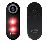 CCYLEZ Caméra de Recul avec des Feux Arrière, Caméra d'action HD 1080p avec Enregistrement de Boucle, Feu Arrière Rouge à Vélo, Grand Angle de 140 Degrés, IPX6 Proof, 5000mAh > (32G)