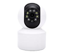 CCYLEZ Caméra de sécurité Intérieure HD 720P avec Détection de Mouvement | Caméra de Surveillance WiFi pour Animaux avec Conversation Bidirectionnelle, Angle de de 100°, Nocturne jusqu'à 4,9 M,