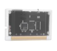 CCYLEZ Carte de Jeu Mega Drive Adaptée au Système Maître, 32X, Jeu 4000 en 1 avec Carte de Stockage de 8 Go, Chargement du BIOS sur CD, Prise en Charge des Codes de Triche (Blanc transparent)